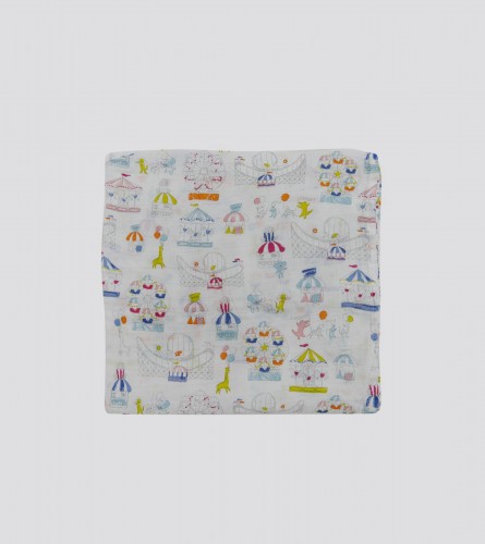 Muslin Swaddle - Carnival Fun