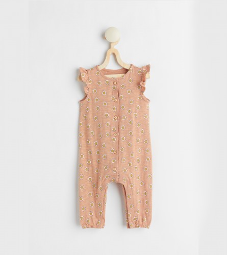 Slub Jersey Romper Suit